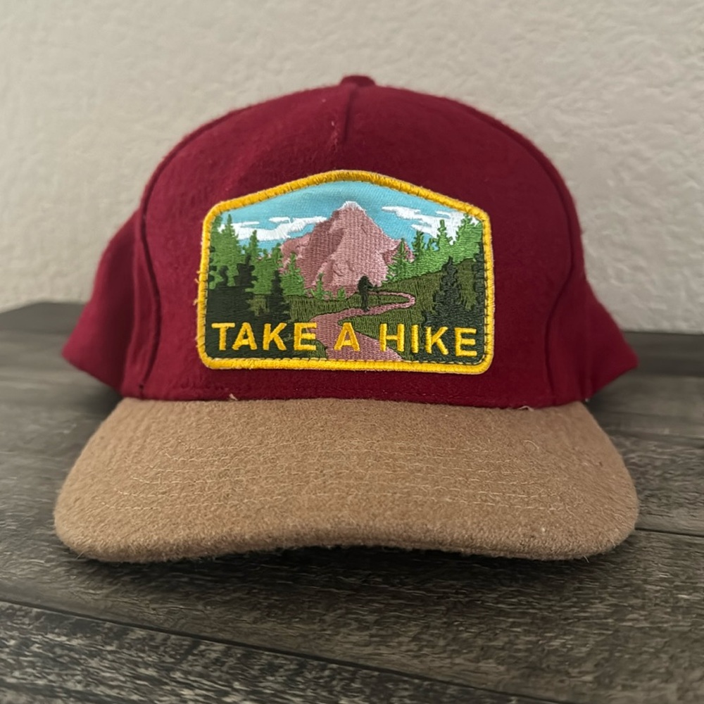 Skate Mental Hat - Burgundy Wool